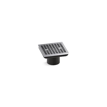 Kohler Clearflo Square Brass Tile-In Shower Drain (Drain Body Not Included) 22665-CP